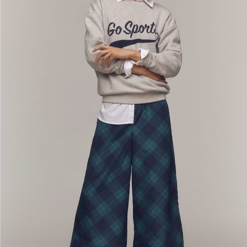 Anthropologie Plaid Pants